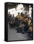 Kalash Women, Bumburet Village, Chitral Valley, Pakistan-Doug Traverso-Framed Stretched Canvas