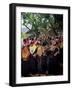 Kalash Women, Rites of Spring, Joshi, Bumburet Valley, Pakistan, Asia-Upperhall Ltd-Framed Photographic Print