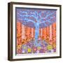 Kaleidoforest, 2018-David Newton-Framed Giclee Print