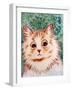 Kaleidoscope Cats II-Louis Wain-Framed Giclee Print