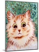 Kaleidoscope Cats II-Louis Wain-Mounted Giclee Print