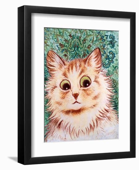 Kaleidoscope Cats II-Louis Wain-Framed Giclee Print