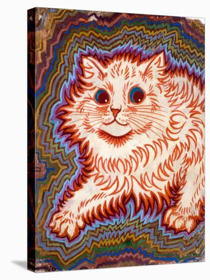 Kaleidoscope Cats III-Louis Wain-Stretched Canvas