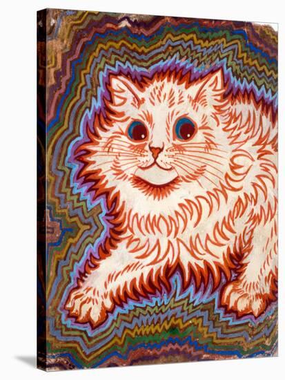 Kaleidoscope Cats III-Louis Wain-Stretched Canvas