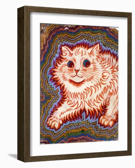 Kaleidoscope Cats III-Louis Wain-Framed Giclee Print