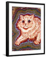 Kaleidoscope Cats III-Louis Wain-Framed Giclee Print