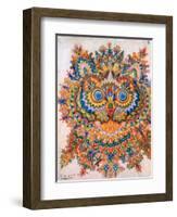 Kaleidoscope Cats IV-Louis Wain-Framed Giclee Print