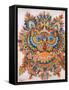Kaleidoscope Cats IV-Louis Wain-Framed Stretched Canvas