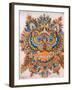 Kaleidoscope Cats IV-Louis Wain-Framed Giclee Print