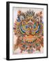 Kaleidoscope Cats IV-Louis Wain-Framed Giclee Print