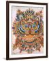 Kaleidoscope Cats IV-Louis Wain-Framed Premium Giclee Print