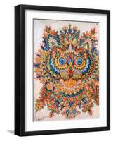 Kaleidoscope Cats IV-Louis Wain-Framed Giclee Print