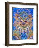 Kaleidoscope Cats VI-Louis Wain-Framed Giclee Print