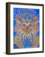 Kaleidoscope Cats VI-Louis Wain-Framed Giclee Print