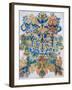 Kaleidoscope Cats VIII-Louis Wain-Framed Giclee Print