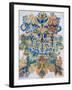 Kaleidoscope Cats VIII-Louis Wain-Framed Giclee Print