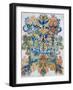 Kaleidoscope Cats VIII-Louis Wain-Framed Giclee Print