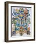 Kaleidoscope Cats VIII-Louis Wain-Framed Giclee Print