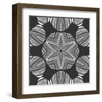 Kaleidoscope Duo III-Sabine Berg-Framed Art Print