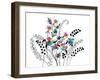 Kaleidoscope Garden-null-Framed Giclee Print