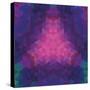 Kaleidoscope Geometric Dark Pattern-shumo4ka-Stretched Canvas