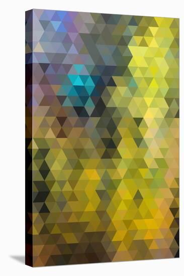 Kaleidoscope Geometric Pattern-H2Oshka-Stretched Canvas