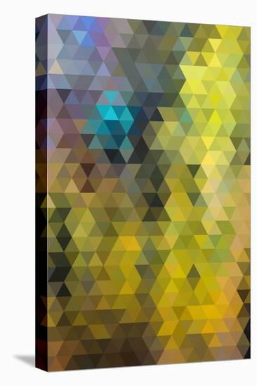 Kaleidoscope Geometric Pattern-H2Oshka-Stretched Canvas