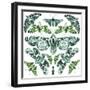 Kaleidoscope Moths-Kristine Hegre-Framed Giclee Print