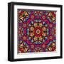 Kaleidoscope Pattern-natbasil-Framed Art Print