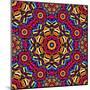 Kaleidoscope Pattern-natbasil-Mounted Art Print