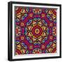 Kaleidoscope Pattern-natbasil-Framed Premium Giclee Print