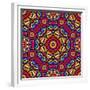 Kaleidoscope Pattern-natbasil-Framed Premium Giclee Print