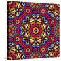 Kaleidoscope Pattern-natbasil-Stretched Canvas