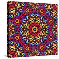 Kaleidoscope Pattern-natbasil-Stretched Canvas