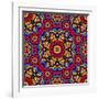 Kaleidoscope Pattern-natbasil-Framed Art Print