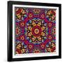 Kaleidoscope Pattern-natbasil-Framed Art Print