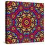 Kaleidoscope Pattern-natbasil-Stretched Canvas