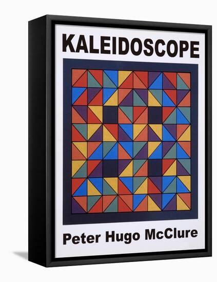 Kaleidoscope Poster 2005-Peter McClure-Framed Stretched Canvas