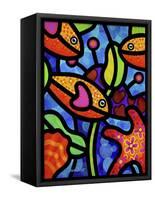 Kaleidoscope Reef-Steven Scott-Framed Stretched Canvas