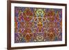 Kaleidoscope Smash-Ray2012-Framed Art Print