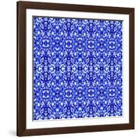 Kaleidoscope Texture Pattern-Medusa81-Framed Art Print