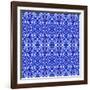 Kaleidoscope Texture Pattern-Medusa81-Framed Art Print