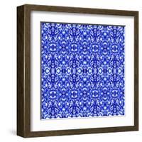 Kaleidoscope Texture Pattern-Medusa81-Framed Art Print