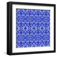 Kaleidoscope Texture Pattern-Medusa81-Framed Art Print