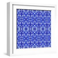 Kaleidoscope Texture Pattern-Medusa81-Framed Art Print