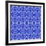 Kaleidoscope Texture Pattern-Medusa81-Framed Art Print