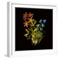 Kaleidoscopic Colour-Kareem Rizk-Framed Giclee Print