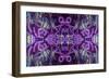 Kaleidoscopic image of Banggai cardinalfish in sea anemone, North Sulawesi, Indonesia-Georgette Douwma-Framed Photographic Print