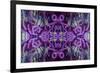 Kaleidoscopic image of Banggai cardinalfish in sea anemone, North Sulawesi, Indonesia-Georgette Douwma-Framed Photographic Print