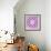 Kaleidoscopic Magenta Texture, Spherical Glass, Vertical Macro Closeup-Kasspri-Framed Photographic Print displayed on a wall